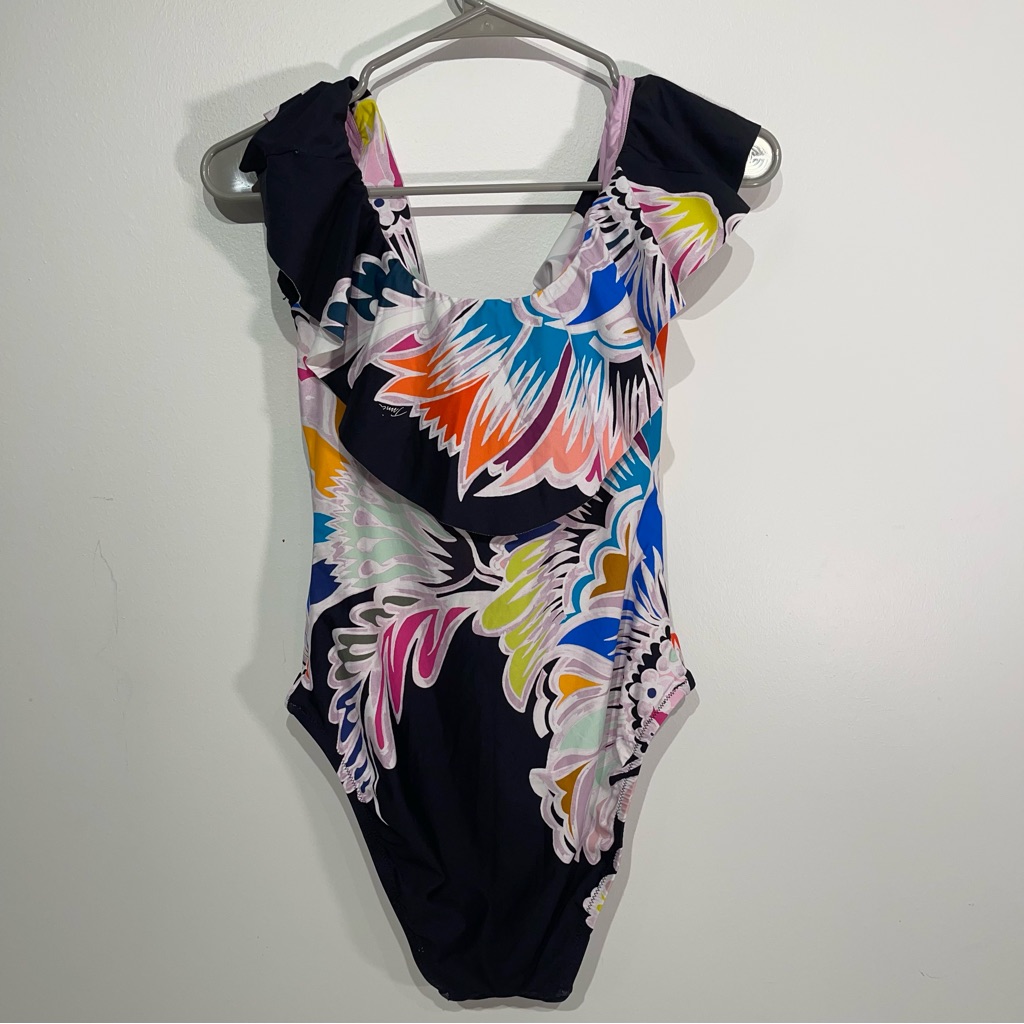 Trina Turk Seychelles Off The Shoulder Swimsuit